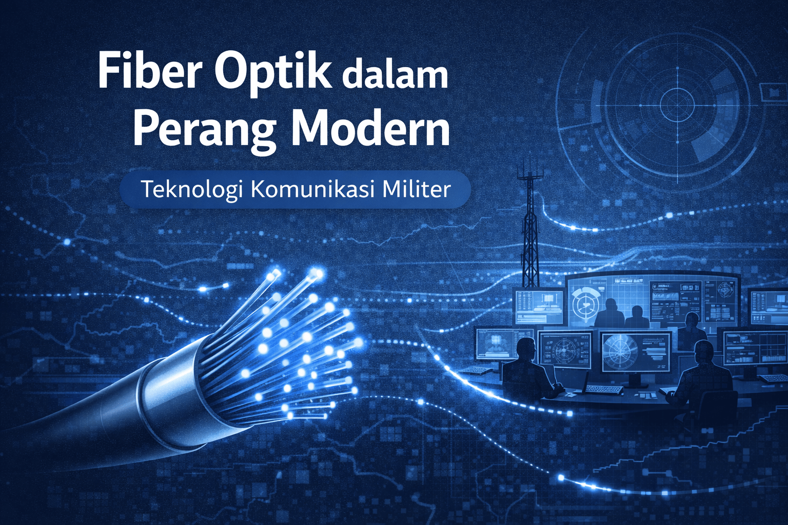 Mengenal Fiber Optik: Senjata Tak Terlihat dalam Perang Modern