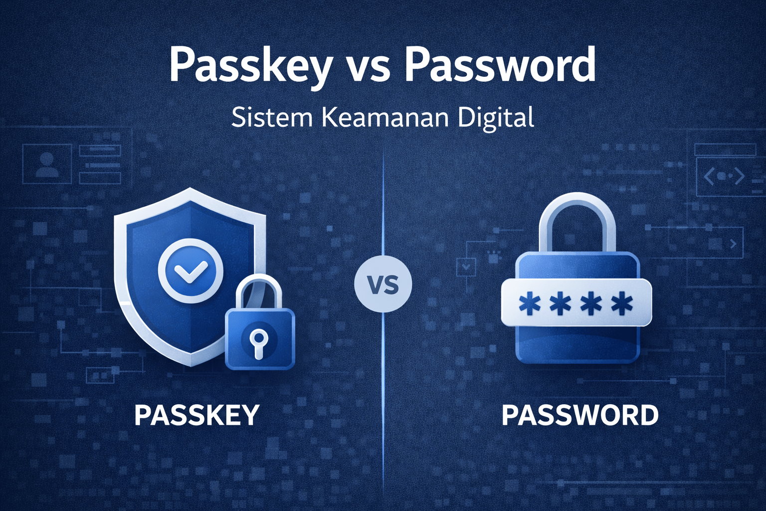Passkey vs Password: Sistem Keamanan Mana yang Lebih Aman?
